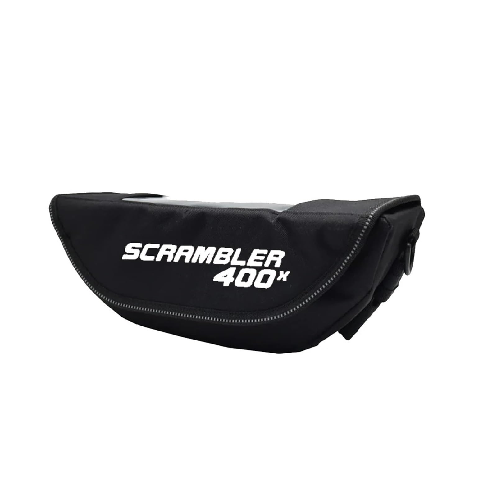 GOKLOA Motocycle Handlebar Bag, wasserdichte Motorrad Len Für Scrambl&er 400 X 2024 2023 Motorrad-Lenkertasche, wasserdichte Aufbewahrungstasche, Bildschirm-Lenkertasche, Navigationstasche von GOKLOA