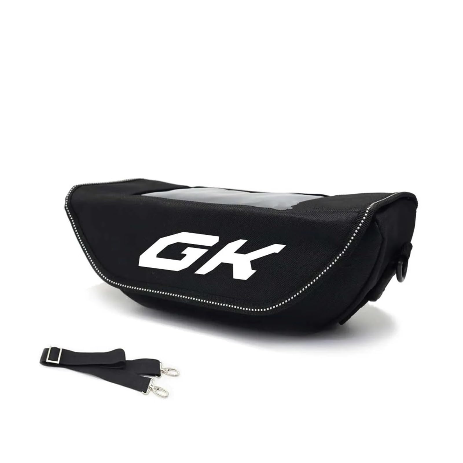 Motocycle Handlebar Bag, wasserdichte Motorrad Len Für Zont&es GK 125 / GK 155 / GK 125X GK-125 GK-125X GK-155 Motorrad-Lenkertasche, wasserdichte Lenker-Reise-Navigationstasche von GOKLOA