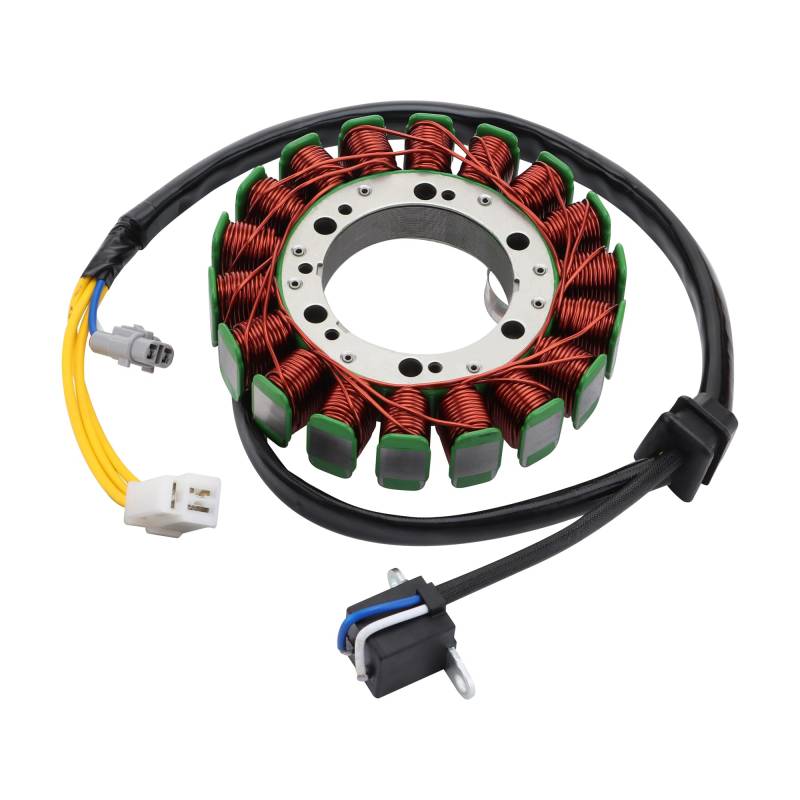 GOOFIT 12 Coil Motorrad Magneto Stator Coil Motor Zubehör Ersatz für Arctic Cat Suzuki LTA 700 750 X KingQuad von GOOFIT