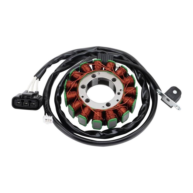 GOOFIT 15 Spule Draht Motorrad Magneto Stator Spule zündung Generator Motorzubehör Ersatz für YFM550 ATV 2007-2014 von GOOFIT