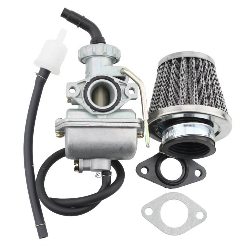 GOOFIT 16mm Vergaser mit Luftfilter Ersatz für 50cc 70cc 90cc ATV Dirtbike and Go Kart von GOOFIT