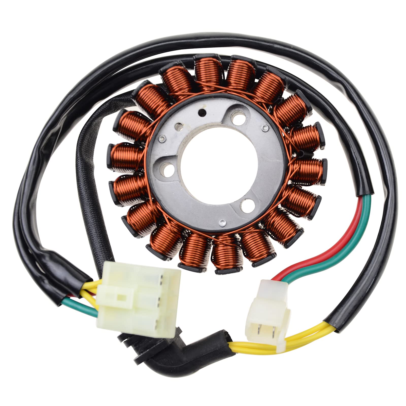 GOOFIT 18 Spule 7 Draht Motorrad Magneto Stator Spule zündung Generator Motorzubehör Ersatz für CB400 1999-2006 von GOOFIT