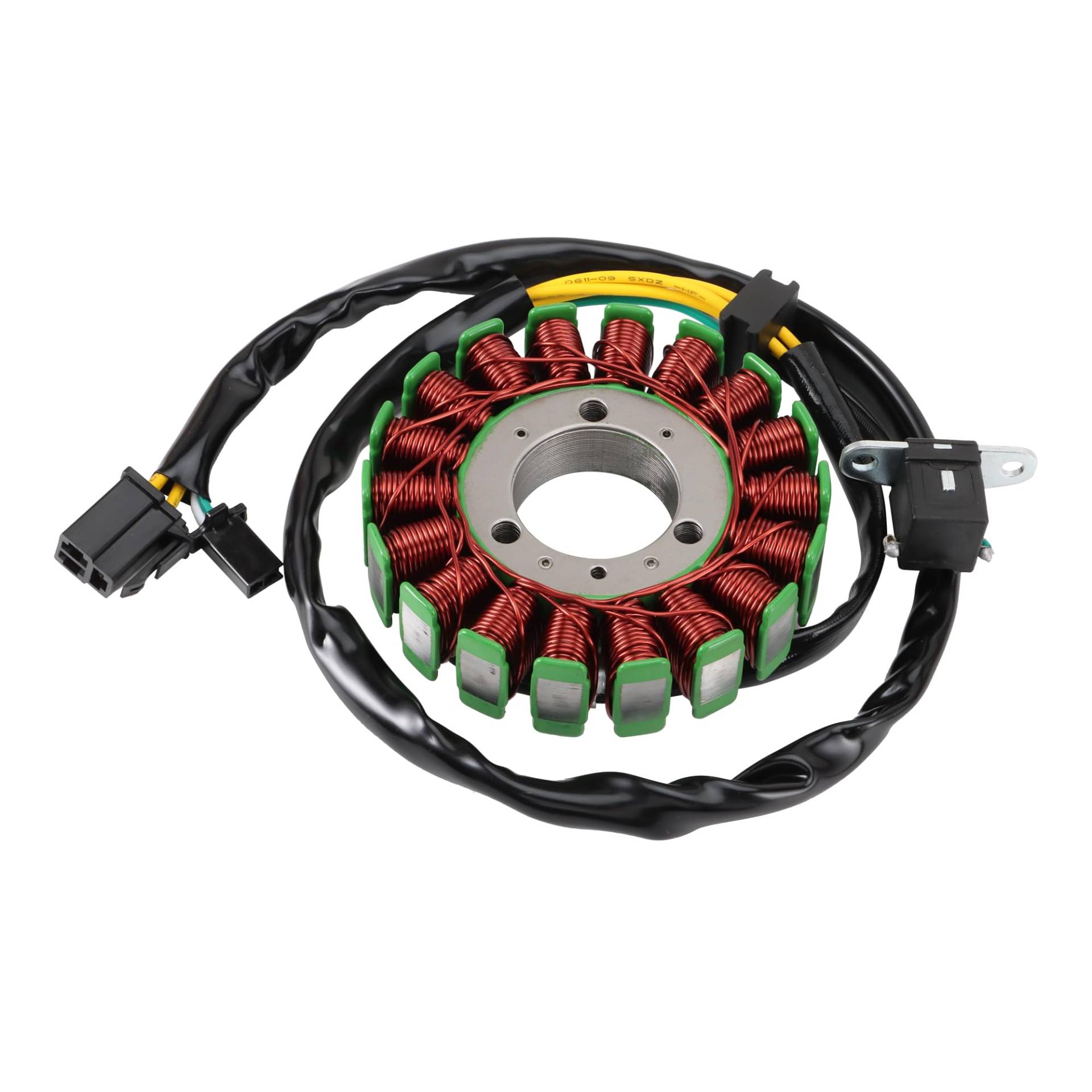 GOOFIT 18 Spule Motorrad Magneto Stator Spule Zündgenerator Motor Zubehör Ersatz für Suzuki SV650 SV650S ABS Dl650 Vstrom SV 650 von GOOFIT