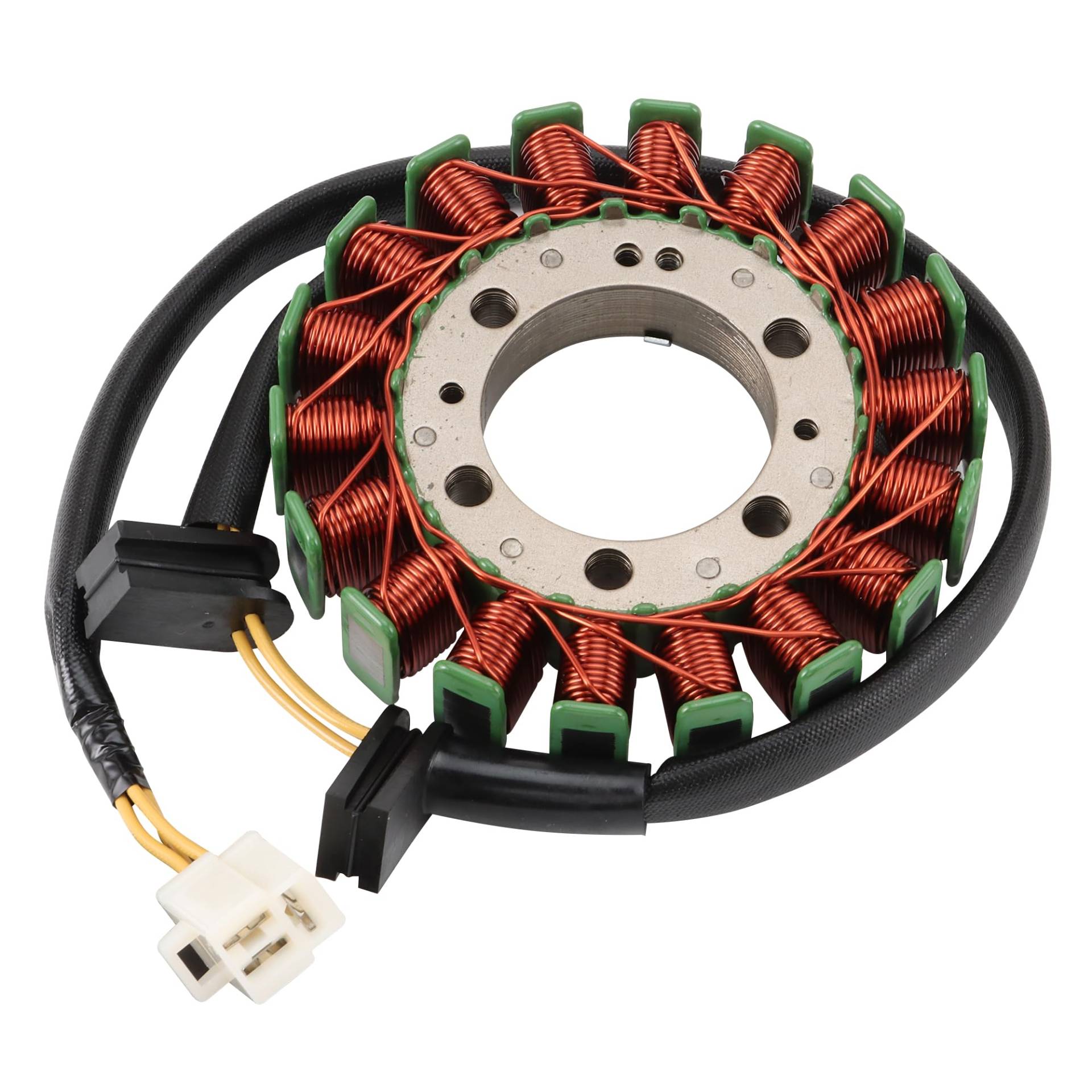 GOOFIT 18 Spule Motorrad Magneto Stator Spule Zündgenerator Motor Zubehör Ersatz für VFR400 von GOOFIT