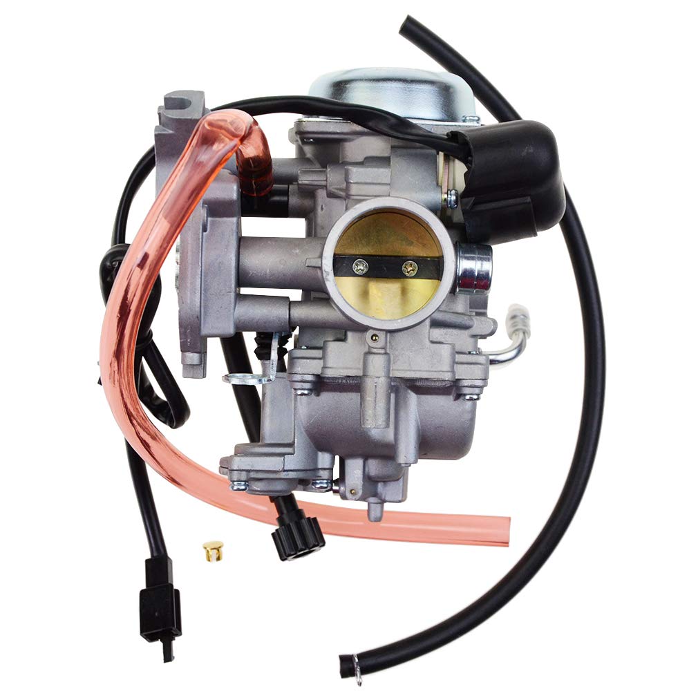 GOOFIT 34MM Vergaser ersetzen automatisches elektrisches Drosselklappenventil Ersatz für Arctic Cat 350 366 400 2008-2017 Carb 4x4 Motor von GOOFIT