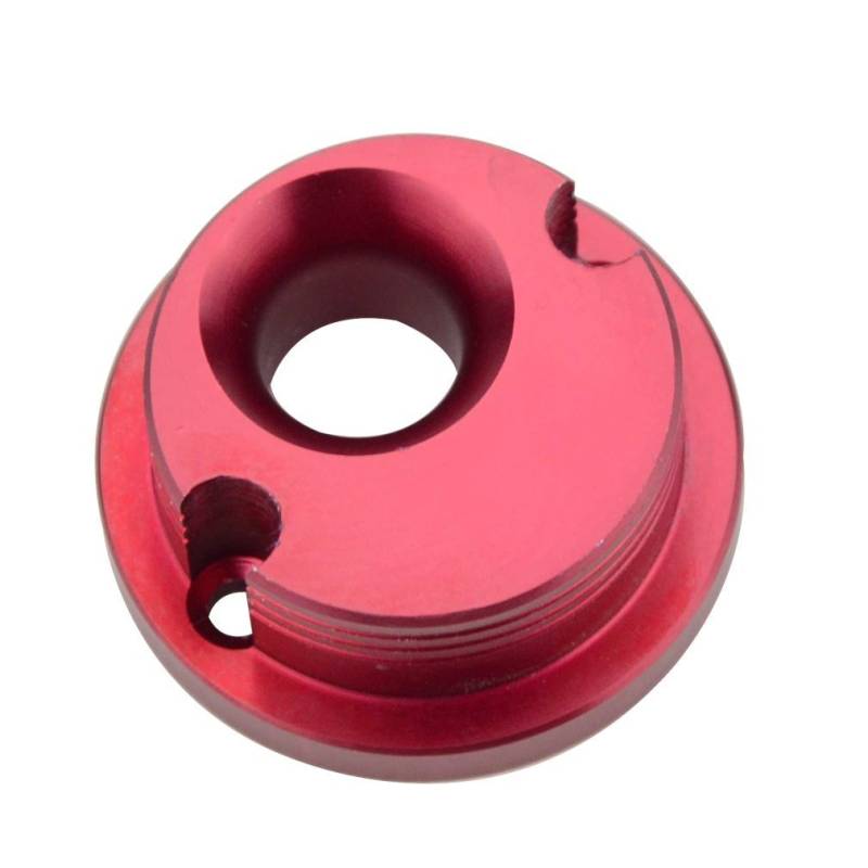 GOOFIT Aluminium Unterseite der Luftfilter Ersatz für 2-Takt-47cc 49cc Pocketbike Red von GOOFIT