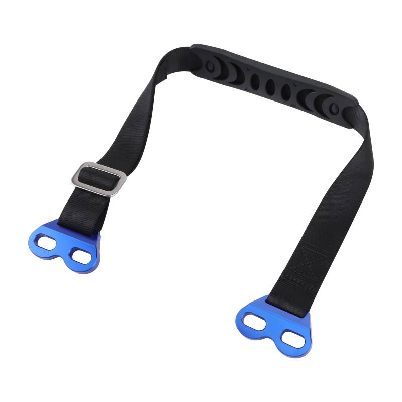 GOOFIT Front Einstellbare Rescue Strap Pull Sling Gürtel Sicherheitszubehör Universal Ersatz für Dirtbikes Motocross Suzuki, Blau von GOOFIT