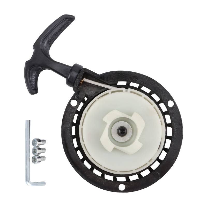 GOOFIT 82mm Größe größere Version Ziehen Sie den Starter-Rückstoß-Starter-Baugruppe Austausch für 2 Hub 43cc 47cc 49cc Cutter Wasserpumpe ATV Mini Dirtbike Rollerbürste von GOOFIT