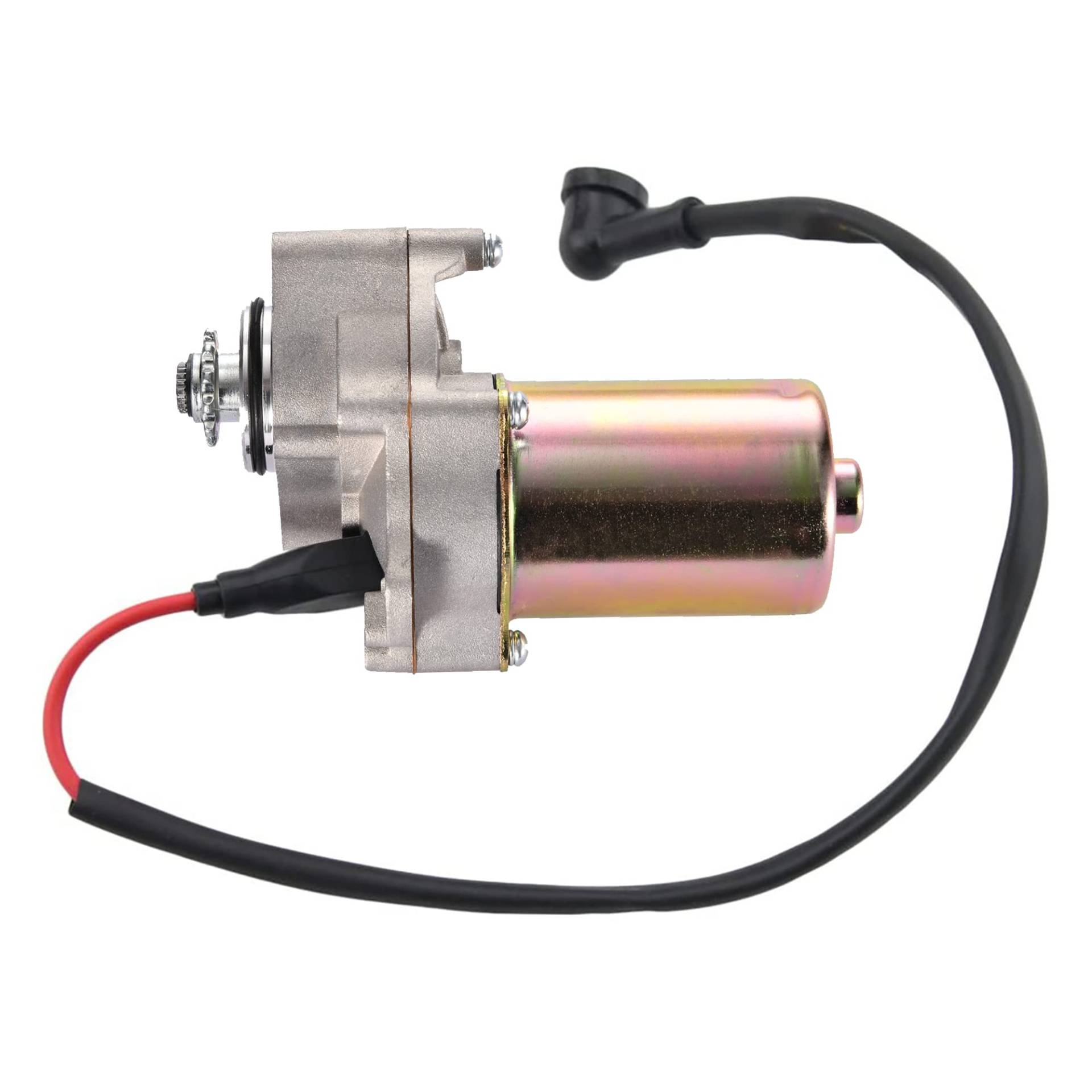 GOOFIT Motor Elektrisch Starter Anlassermotor Top Chinesische Motorhalterung Ersatz für 50ccm 70ccm 90ccm 100ccm 110ccm 125ccm UTV ATV Go Kart Scooter Dirtbike Pocketbike Roketa Taotao Coolster von GOOFIT