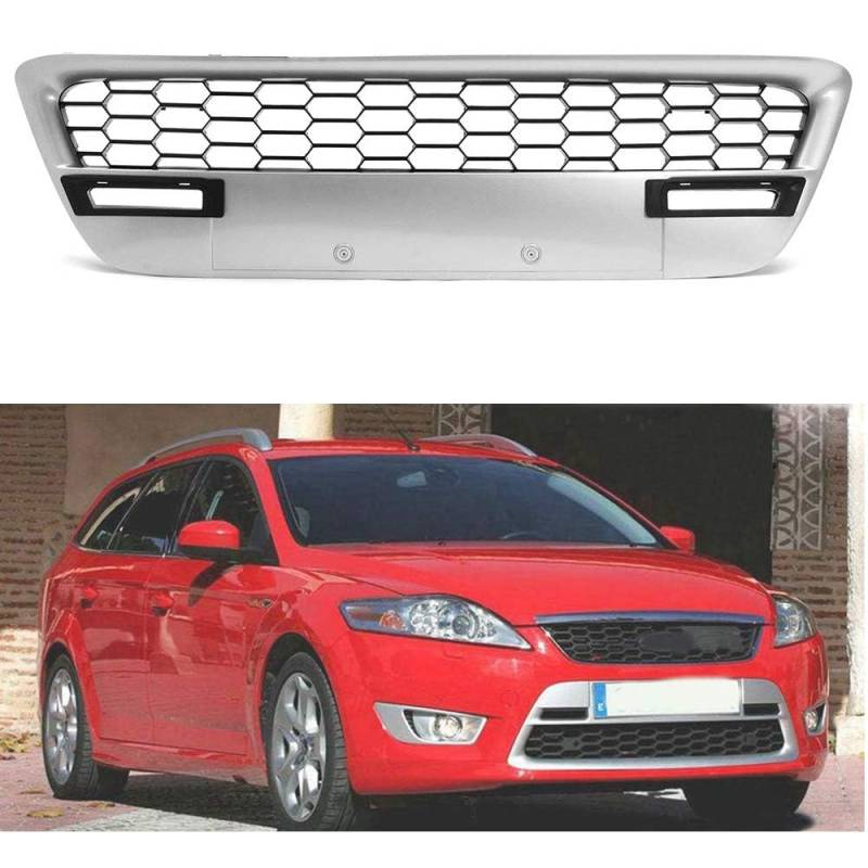 Auto-Kühlergrill,kompatibel mit Ford Mondeo MK4 2007-2010,Nierenbrücke Sport Kühlergrill von GOPC