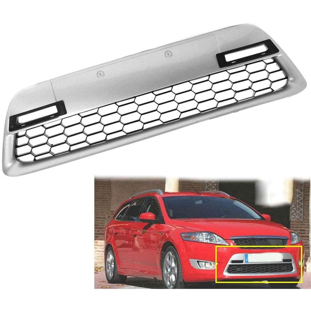 GOPC Auto-Frontgrill, kompatibel mit Ford Mondeo MK4 2007-2010, Frontgrill Kühlergrill von GOPC