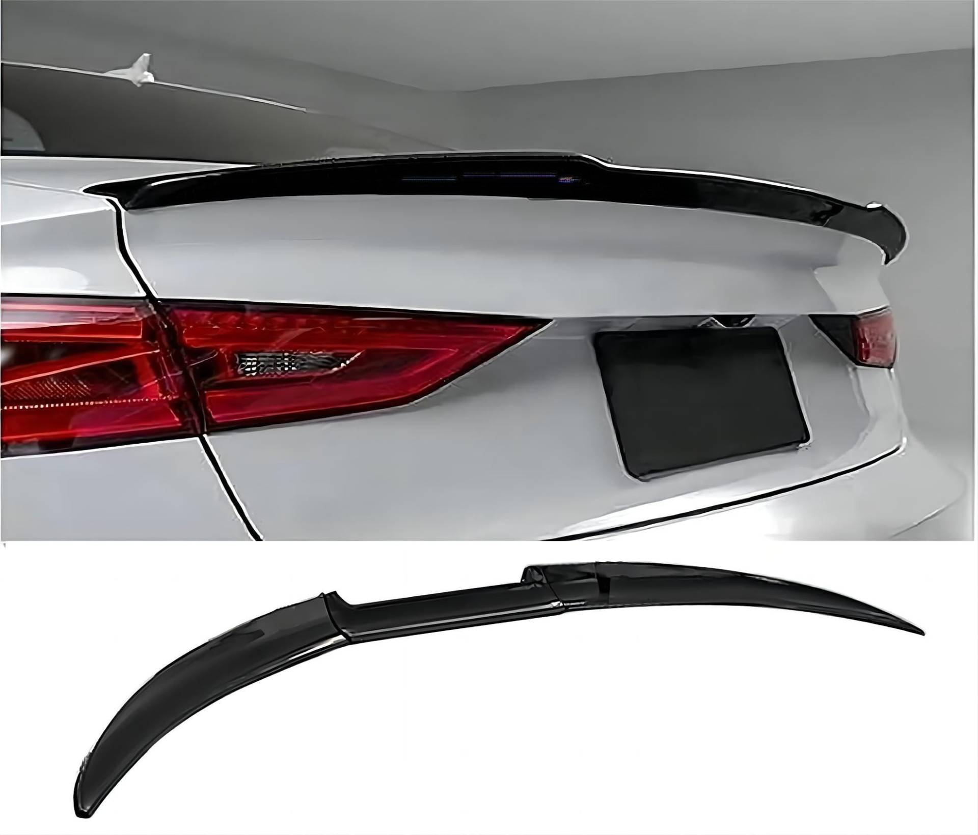 Heckspoiler,kompatibel mit BMW 5 Series GT F07 2014 2015 2016 2017, Auto Spoiler,A-Black von GOPC