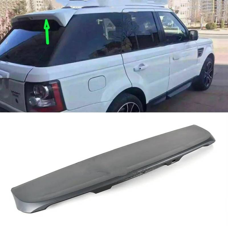 Hintere Stoßstange Lip Auto Spoiler,kompatibel mit Land Rover Range Rover Sport 2010–2013, hintere Dachlippe Formteil Trim von GOPC