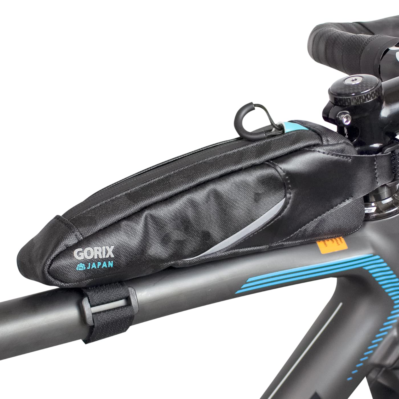 GORIX Fahrrad Oberrohrtasche Rahmentasche vorne wasserdicht Radsport Rennrad Mountainbike (GX-IKA) von GORIX