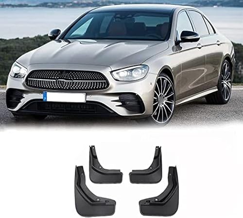 4 Stück Auto Schmutzfänger Spritzschutz für Mercedes Benz E Class W212 W213 2008-2023, Wasserdicht Mudguards Vollschutz Splash Spritzfest Schmutzfänger Protektoren Bausatz,W213-2021-2023 von GOSUNA