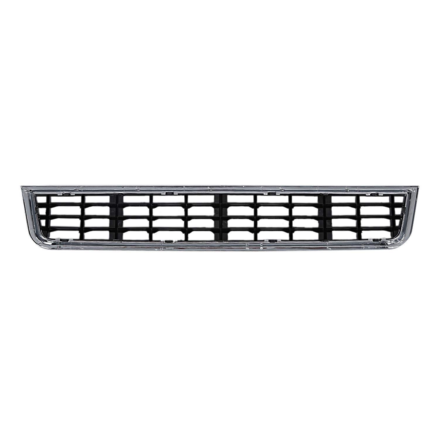 GOURIDE Kühlergrill Chrom Kühlergrill Frontstoßstange Mitte für A4 B6 Limousine 02-05 von GOURIDE