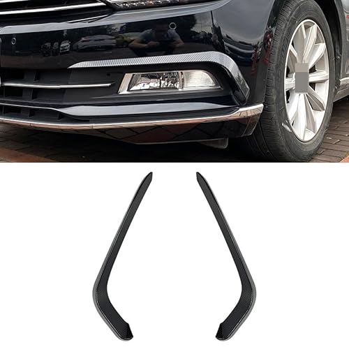 Frontstoßstangen Nebelleuchte Gitter Abdeckung für VW Passat B8 Variant R Line 2016-2019 Auto Nebelscheinwerfer Baugruppen Dekoration Zubehör,Carbon Fiber Look von GOYMFK