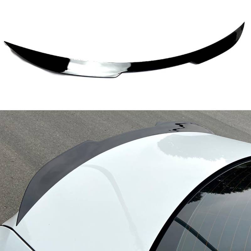 Glänzend Schwarz Auto Heckspoiler Dachspoiler für Mercedes Benz A Klasse W177 Limousine A180 A200 A220 A250 A35 AMG 2019-2022 Hinten Kofferraum Spoiler von GOYMFK