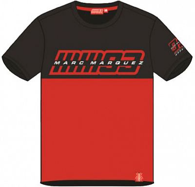 GP-Racing Apparel Marc Marquez Mm93 Contrast Yoke, T-Shirt - Dunkelgrau/Rot - S von GP-Racing Apparel