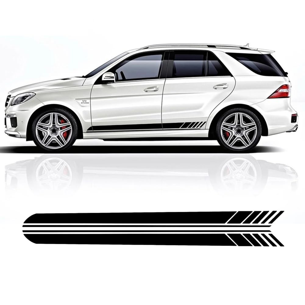 AMG Edition 1 Vinyl-Aufkleber, Seitenstreifen für Autotüren, für Mercedes Benz ML-Klasse W166 W164 W163 ML320 ML350, Zubehör von GPFNMRSN