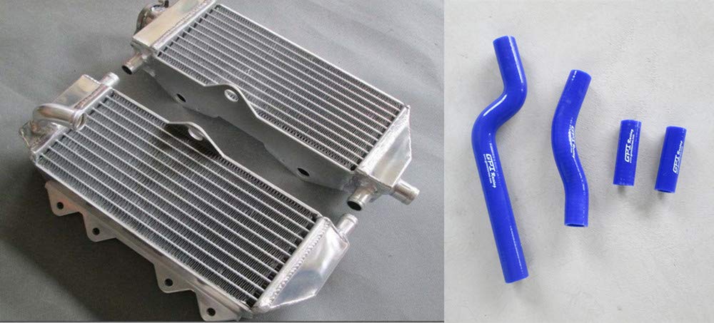 Für Yamaha YZ250 2002–2011 2-Takt 03 04 05 06 07 08 Aluminium-Kühler und Schlauch von GPI Racing