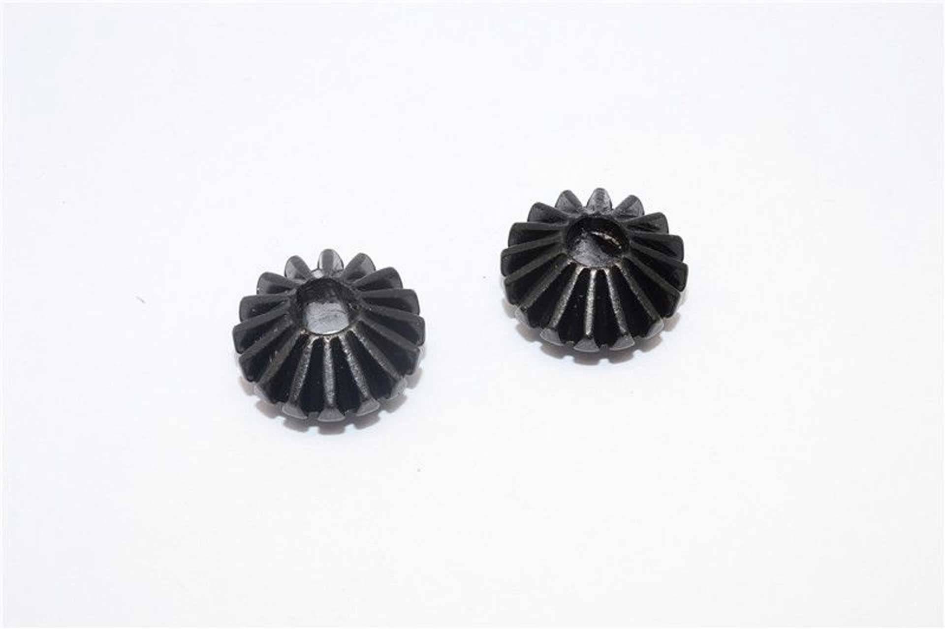 GPM For Tamiya TT-02 & TT-02B Tuning Teile Steel Large Bevel Gear - 2Pcs Black von GPM