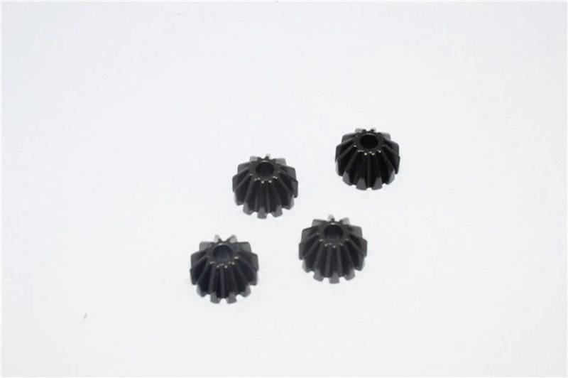 GPM For Tamiya TT-02 & TT-02B Tuning Teile Steel Small Bevel - 4Pcs Black von GPM