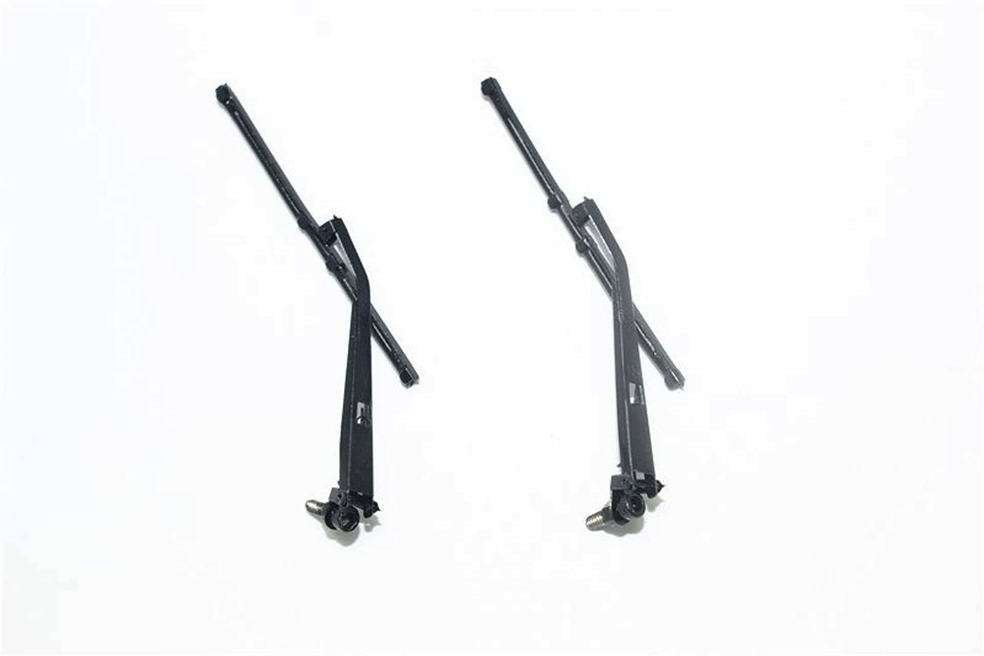 GPM R/C Scale Accessories : Windscreen Wiper for TRX-4 Trail Defender Crawler - 2Pc Set Black von GPM