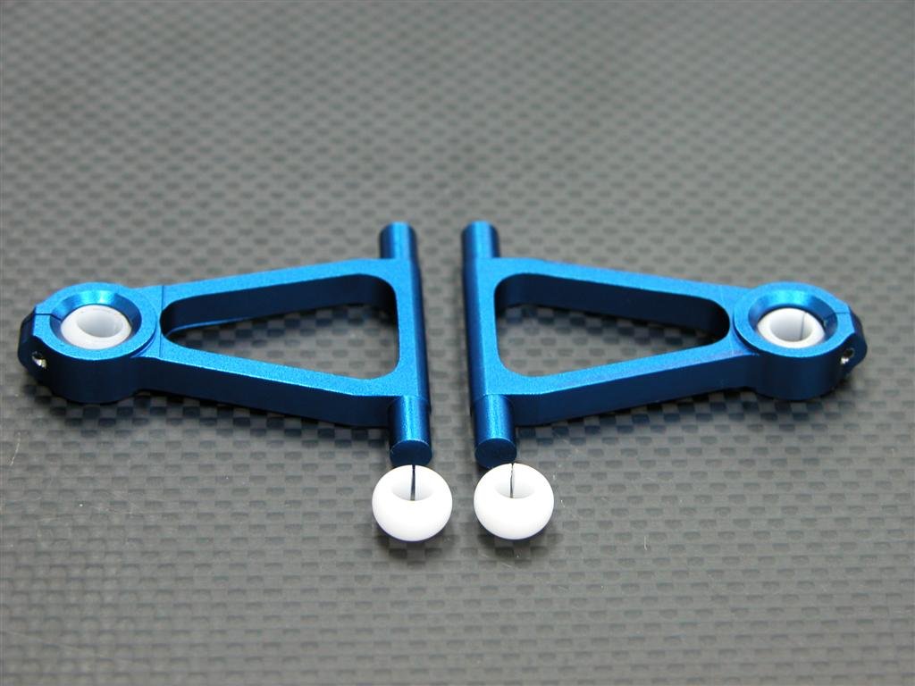 GPM for Tamiya TT-01 Tuning Teile Aluminium Front Upper Arm Set - 1Pr Blue von GPM