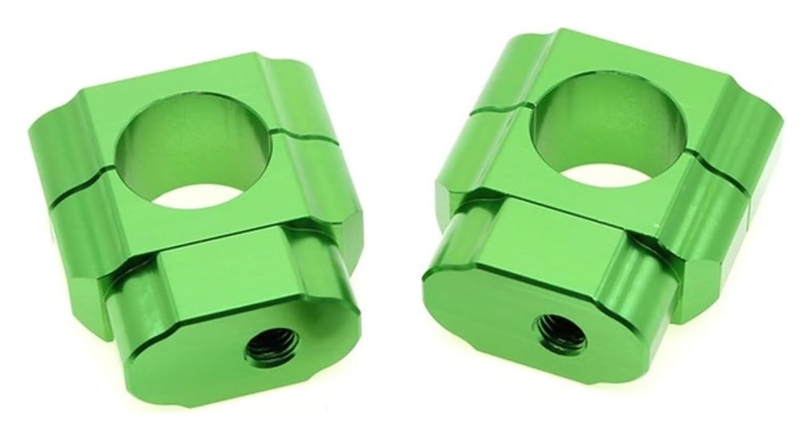 Lenkererhöhung Für Pit Für Schmutz Für Fahrrad Für Racing Zubehör Motorrad Universal Lenker Griff Fat Bar Riser Mount Clamp Adapter 22mm 28mm Motorrad Lenker Riser(28mm Green) von GPNPCFMFVK