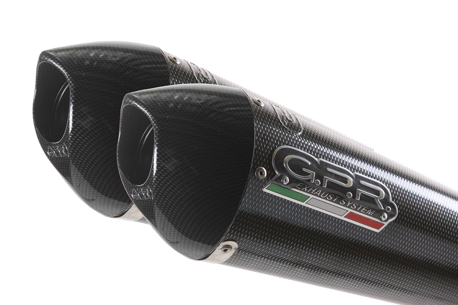 GPR Auspuff Endkappe – Ducati Supersport 800 S 2002 Dual HOMOLOGATED Slip Exhaust System by GPR Exhaust Systems der EVO Poppy Line von GPR EXHAUST SYSTEM