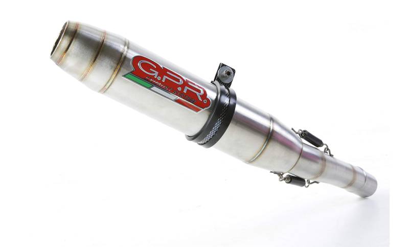 GPR Auspuff Endkappe – Yamaha MT-09/fz-09 2014/15 HOMOLOGATED Full Exhaust System with Catalyst by GPR Exhaust Systems Deeptone Edelstahl Line von GPR EXHAUST SYSTEM