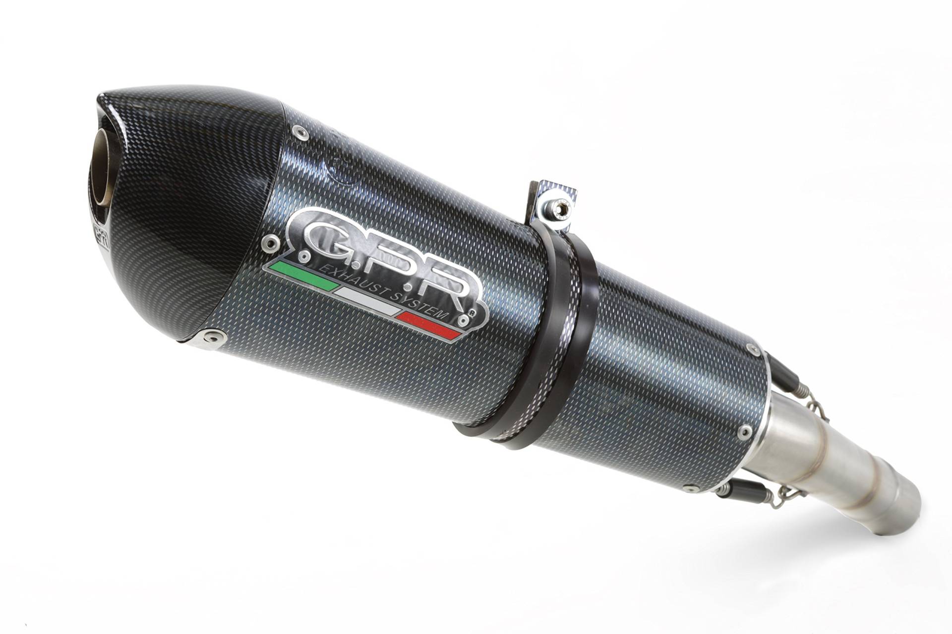 GPR Auspuff für Aprilia CAPONORD 1200 2013/14 Terminal zugelassen mit Verbindungsstück Serie der EVO Poppy von GPR EXHAUST SYSTEM