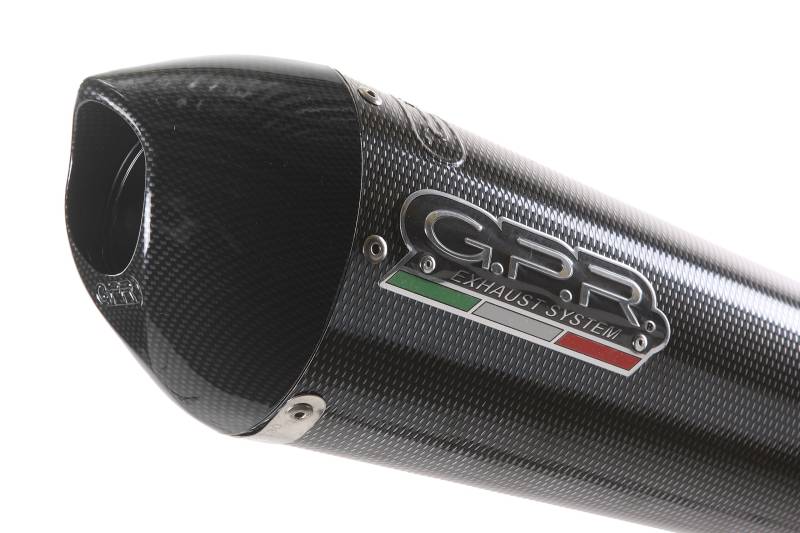 GPR Auspuff für Honda CBR 125 R 2004/10 Terminal zugelassen mit Schraubanschluss (Flansch) Serie der EVO Poppy von GPR EXHAUST SYSTEM