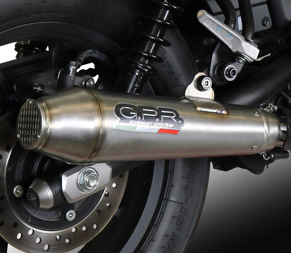 GPR EXHAUST SYSTEM Auspuff Gpr Schalldämpfer für Triumph Tiger 1200 Explorer 2011-16 - Xr - Xrt - Xcx - Auspuff genehmigt mit Anschluss, Serie Mx-Cone von GPR