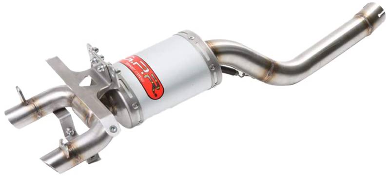 GPR Exhaust System, Auspuff - Y.146.TIBTO Endrohr mit Verbindungsteil E-geprüft Yamaha FZ6 600-Fazer S1-S2 2004/13 Ghost Line Tiburon Titanium Ghost von GPR