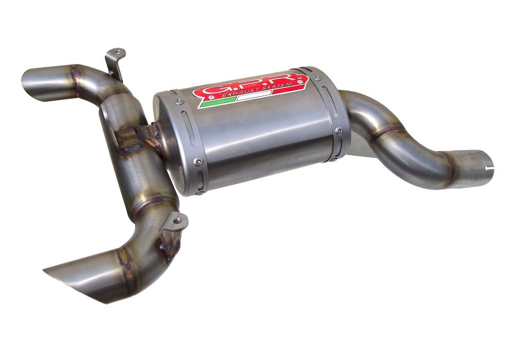 GPR Auspuff Endkappe – GSR 600 2006/11 Ghost Line HOMOLOGATED Slip Exhaust System Ghost by GPR Exhaust Systems Titanium Oval Line von GPR Italia