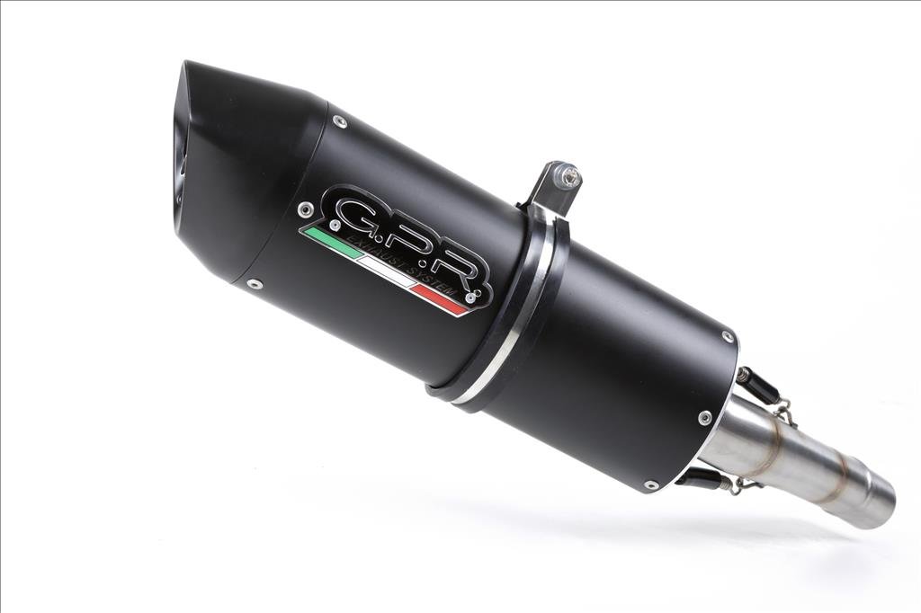 GPR Italia Exhaust Auspuffanlage komplett zugelassen, Schwarz, Einzeln, Crf 250 R 2006/07 von GPR Italia