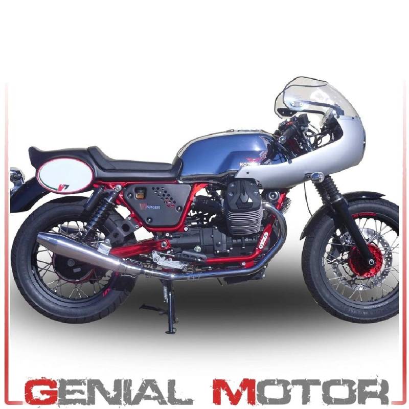 GPR Italia GU.54.VIC Paar Zugelassen mit Moto Guzzi Nevada 750 2008/14 Vintage von GPR