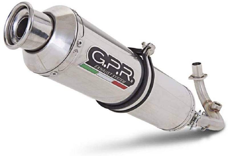 GPR Italien Scom.145.4rt Anlage komplett zugelassen für Scooter Derbi GP1 125 2002/07 von GPR