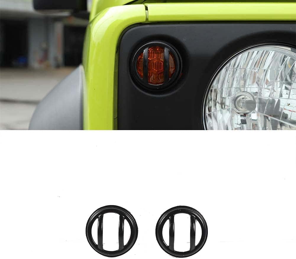 Iron Auto Blinkerlicht Abdeckung für Suzuki Jimny 2019-2020, Auto Außen Blinker Licht Gehäuse, Signalleuchten Schutzhülle von GQDGCU