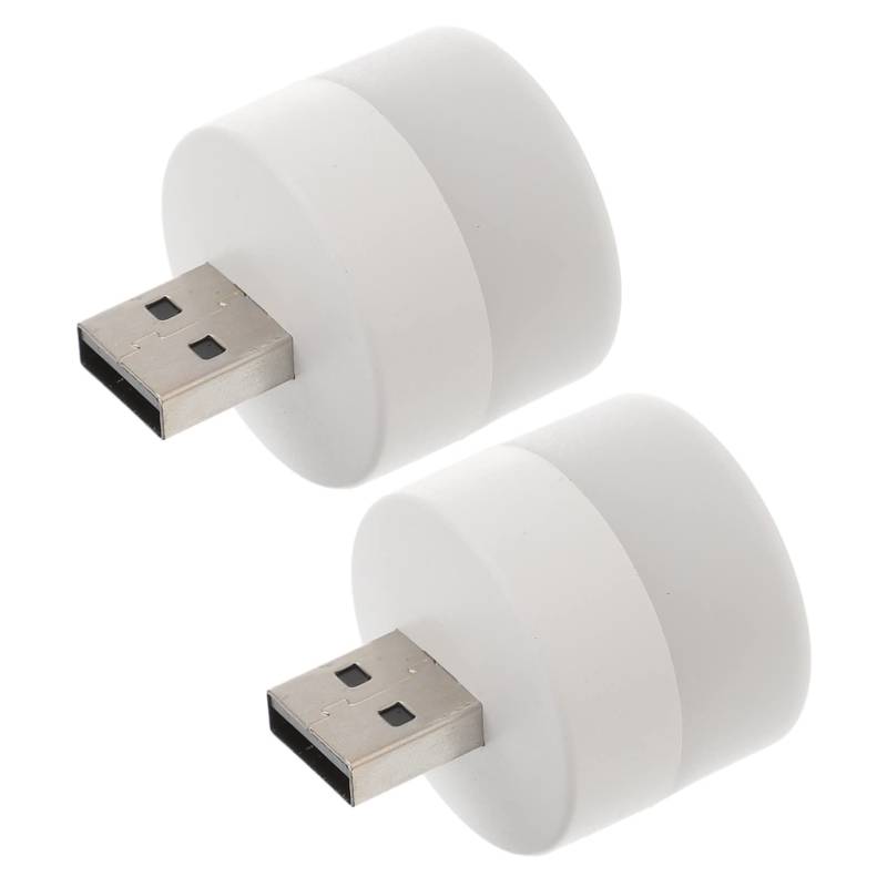 GRADENEVE 2er Set USB Erweiterungsadapter Mit Ambient Light 2 Port USB Hub Für Auto Und Nachtbeleuchtung Kompakte Lampe Für Sanfte Beleuchtung Im Innenbereich von GRADENEVE