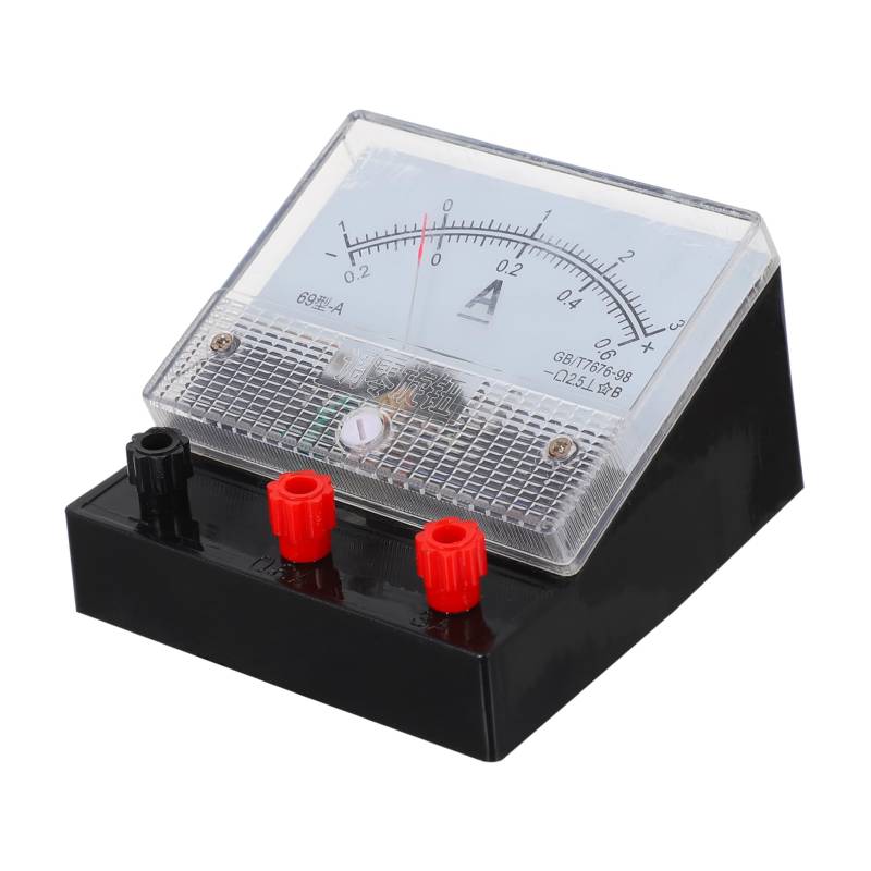 GRADENEVE Ausrüstung Für Physikalische Experimente Ampere Panel Meter Amperemeter Ampere Klemme Multimeter Physik Experiment Amperemeter Elektrizität Strom Amperemeter von GRADENEVE