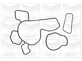 Graf Wasserpumpe, Motorkühlung [Hersteller-Nr. PA729] für Opel von GRAF