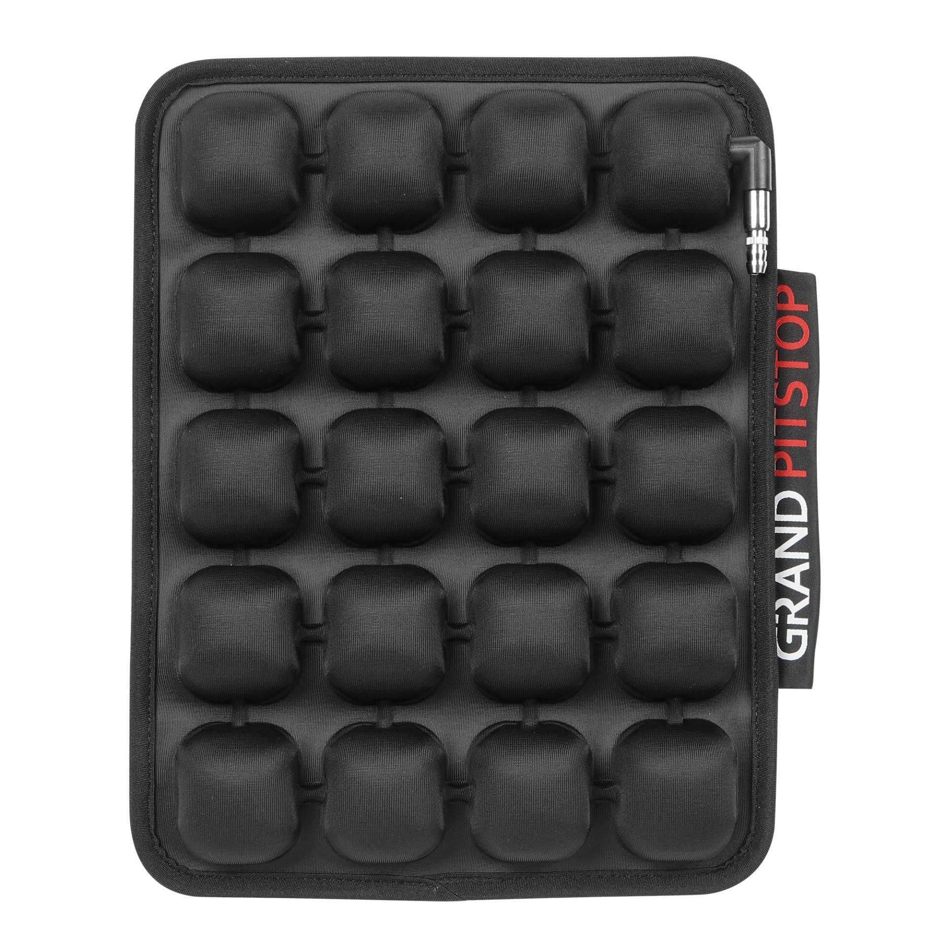 GRAND PITSTOP Motorcycle Air Seat Cushion with Inflatable Bubble Air Pads with Breathable Mesh Cover & Non-Skid Bottom Compatible for Pillion seat of Motorcycle von GRAND PITSTOP