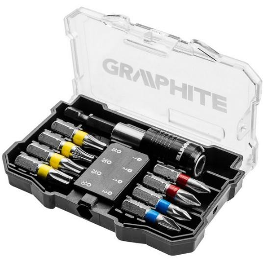 GRAPHITE Schrauberbit-Satz 56H614 von GRAPHITE