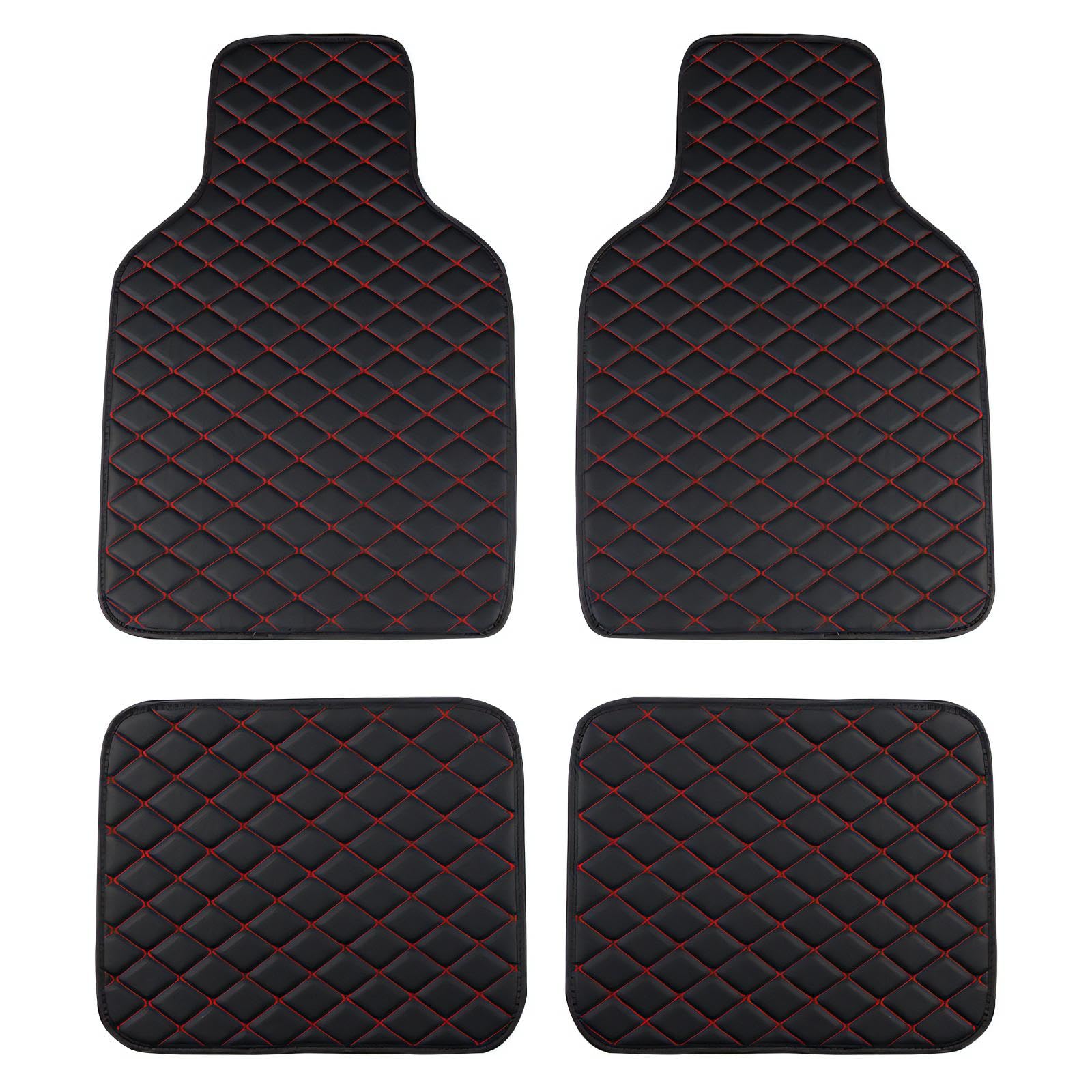 Auto Einzelteil FußMatte fur Benz C class(2door) 2012-2015, Auto FußMatte Heavy Duty Wear Resistant Carpet Waterproof and Flexible von GRASKY