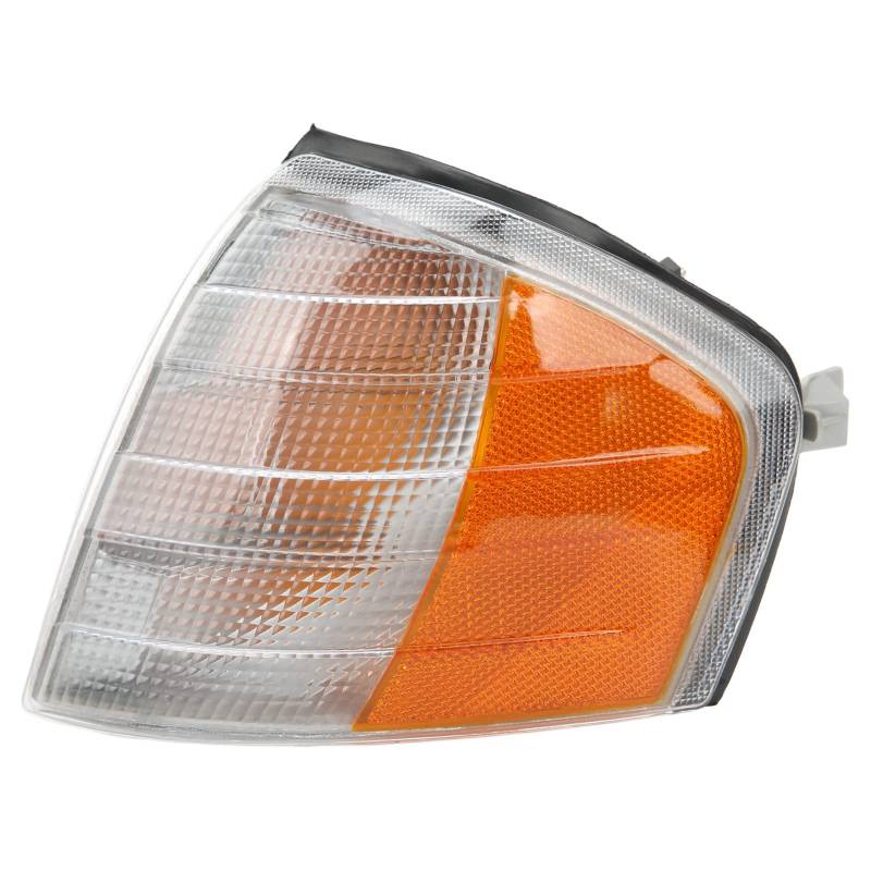 GRCFUMO Frontsignal-Ecklicht, Auto-Ecklicht, Ersatz der Auto-Blinkerlampe für W202 1993–2001, zweifarbig (Links 2028260943) von GRCFUMO