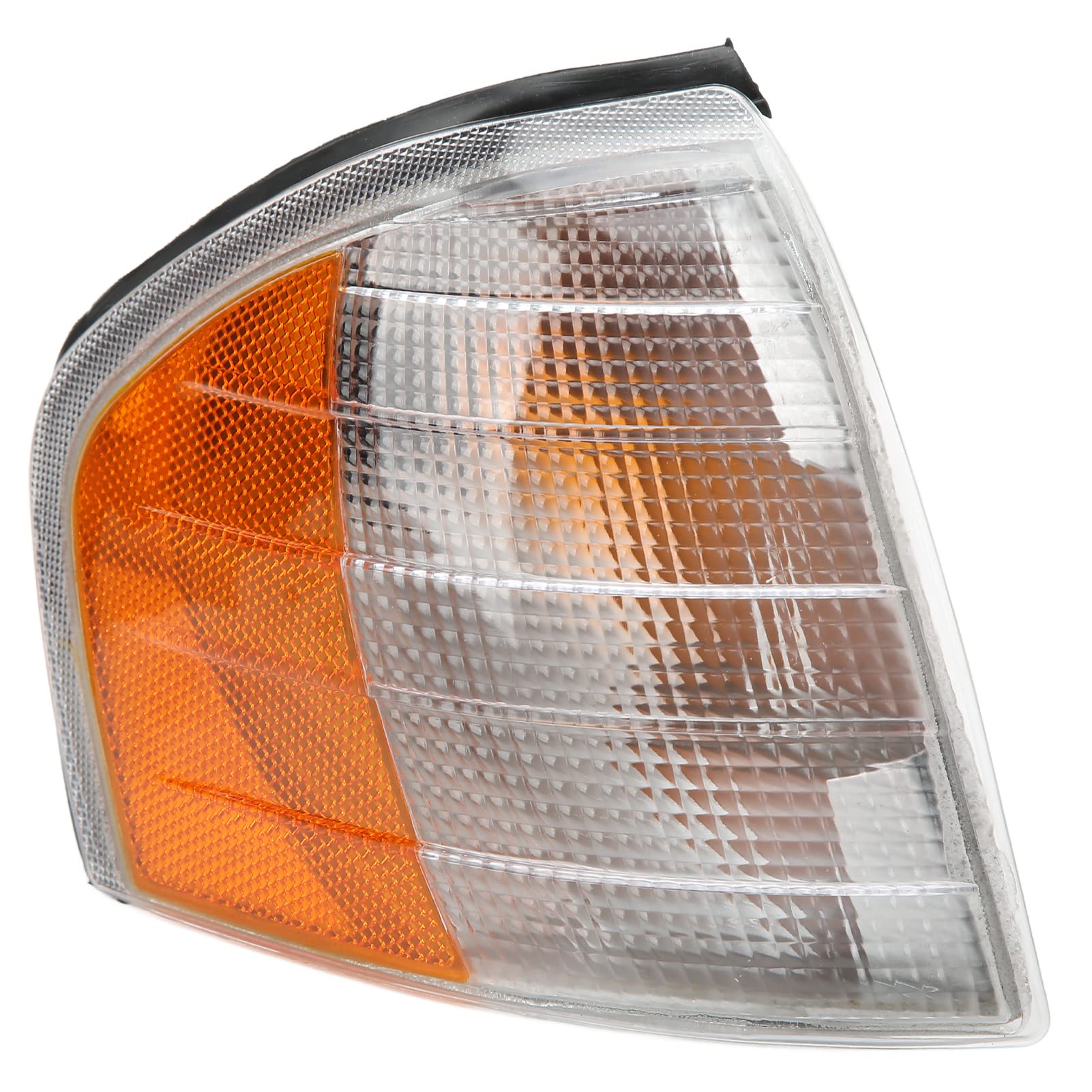 GRCFUMO Frontsignal-Ecklicht, Auto-Ecklicht, Ersatz der Auto-Blinkerlampe für W202 1993–2001, zweifarbig (Rechts 2028261043) von GRCFUMO