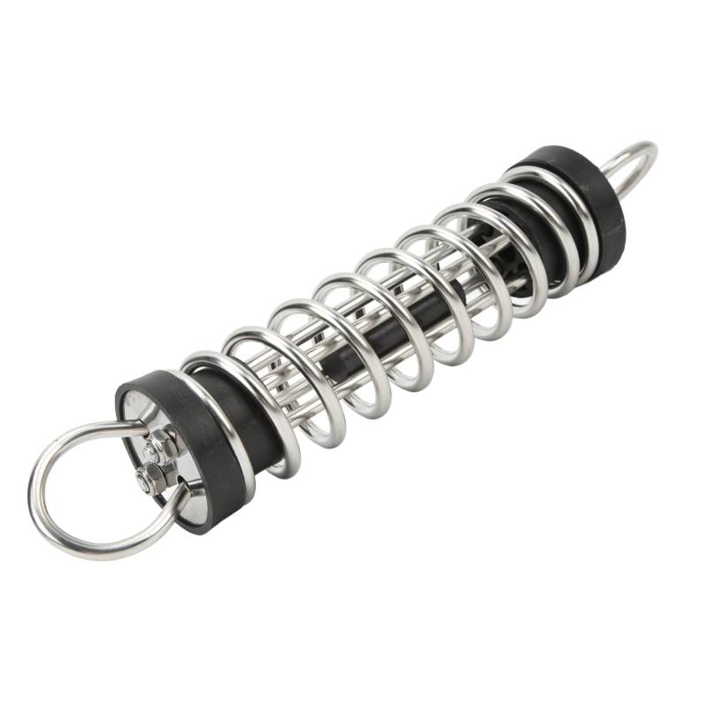 GRCFUMO Marine Mooring Spring, Stainless Steel Anchor Dock Line Mooring Spring Replacement, Anchor Chain Mooring Spring for Boat Yacht (9mm) von GRCFUMO